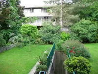 Blick vom Balkon