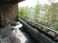 Überdachter Balkon