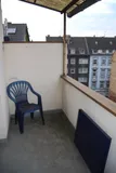 Balkon nach hinten