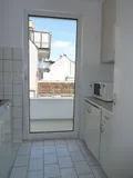 Küche mit Balkon