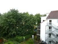 Blick vom Balkon