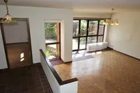 Wohnzimmer mit Terrasse