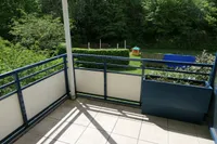 Überdachter Balkon