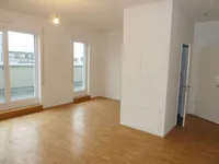 Wohnzimmer zur offenen Küche