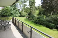 Balkon mit Parkblick