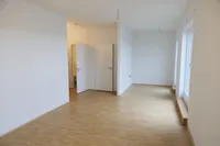 Wohnzimmer zur offenen Küche