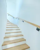Treppe zum Dachgeschoss