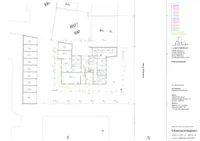 bemaßter Grundriss Keller + Garage (Nr. 5)