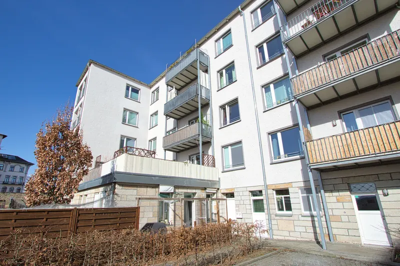 +++ 3-Zimmer-Wohnung mit S&uuml;dterrasse in der begehrten Radeberger Vorstadt +++