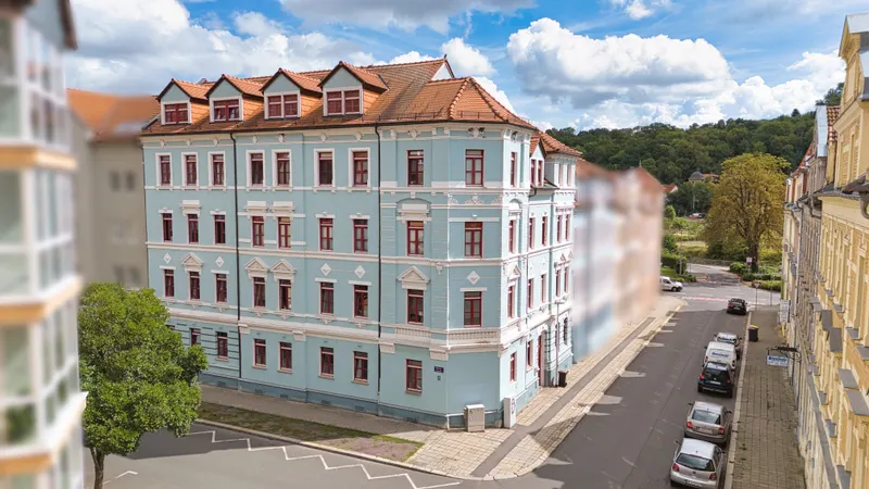 +++ 6,27% IST-Rendite! 2-Zimmer-Altbauwohnung im Gr&uuml;nderzeitdenkmal in Mei&szlig;en +++