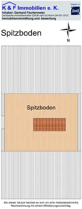 Grundriss Spitzboden