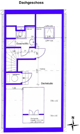 Grundriss Dachgeschoss