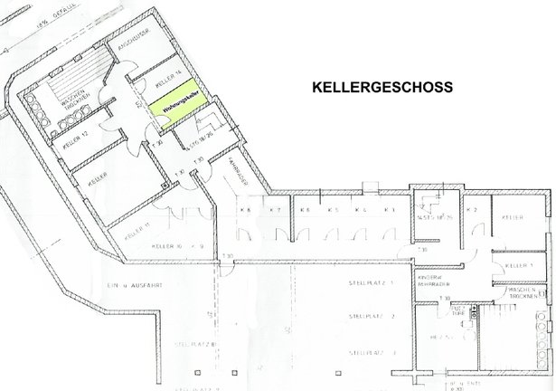Grundriss - Keller