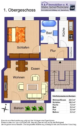 Grundriss Wohnung