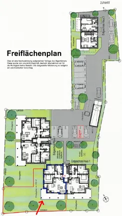 Freiflächenplan