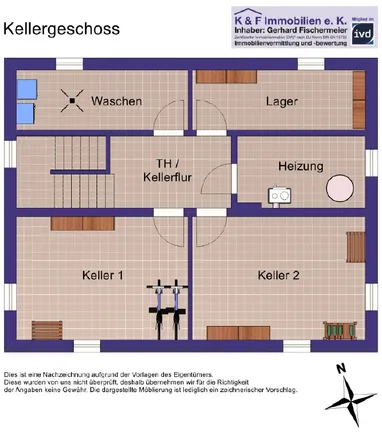 Grundriss Kellergeschoss