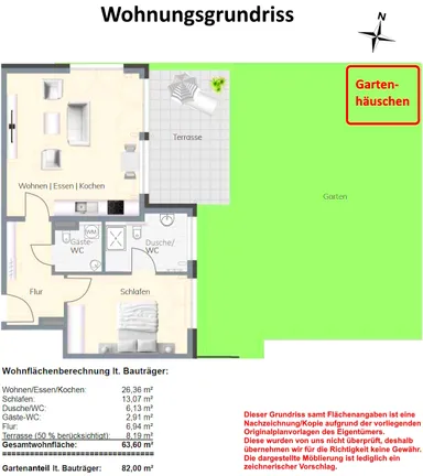 Grundriss Wohnung