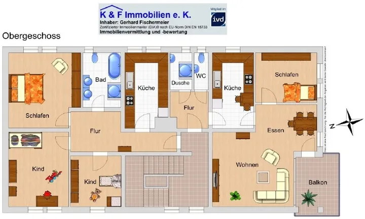 Grundriss-Obergeschoss