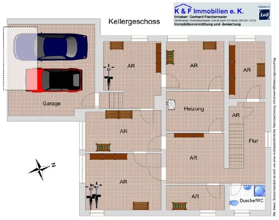 Grundriss Untergeschoss