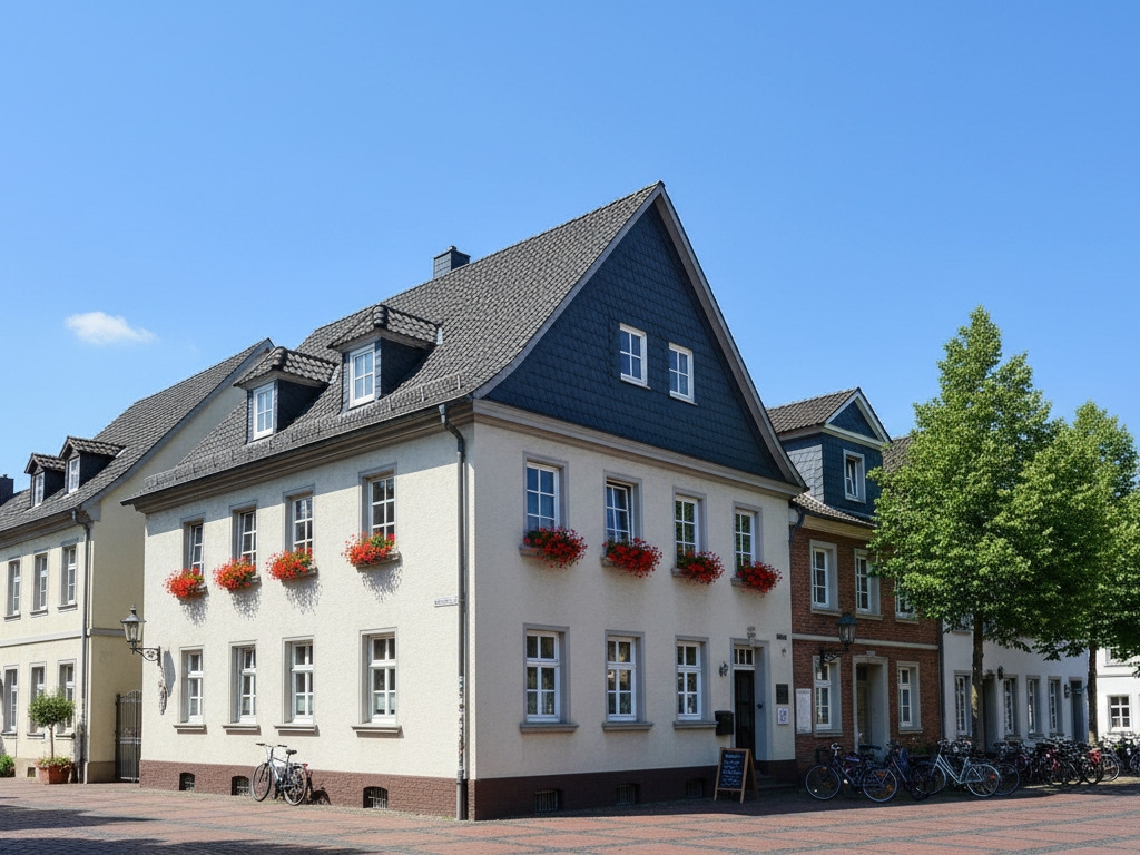 Wohnhaus am Markt (KI-Visualisierung)