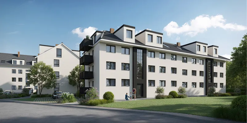 KFW 55 Effizienzhaus, Friedberg – Wilhelm-Leuschner-Straße | Königsbergerstraße