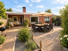 Terrasse KI generiert