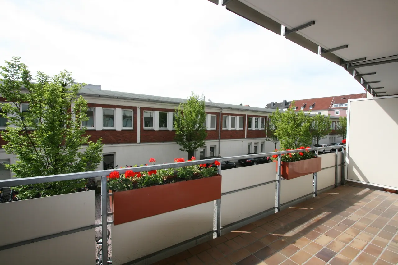 Wohnung zur Miete in Münster WG-Wohnung mit Südbalkon - Photo 4