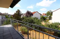 Blick vom Balkon nach Südwesten