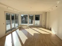 Wohnzimmer (zeitlich noch vor der Vermietung)