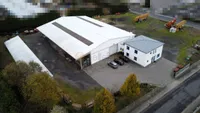 Gewerbehalle (1.200 m²) für Produktion, Lager mit Büros in 56727 Mayen (Gewerbegebiet) zu vermieten.