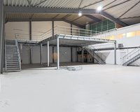 Gewerbehalle 708  m²  + 230 m² Büroflächen 65451 Kelsterbach Nahe Flughafen PROVISIONSFREI zu verm.
