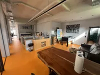 Cafétheke, Sitzecke