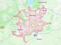 Klimatisiertes Büro im 1. OG mit WCs, ca. 83 m², in 56736 Kottenheim - PROVISIONSFREI - zu vermieten