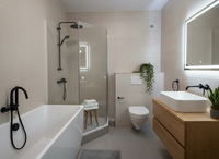 virtuelle Darstellung Badezimmer