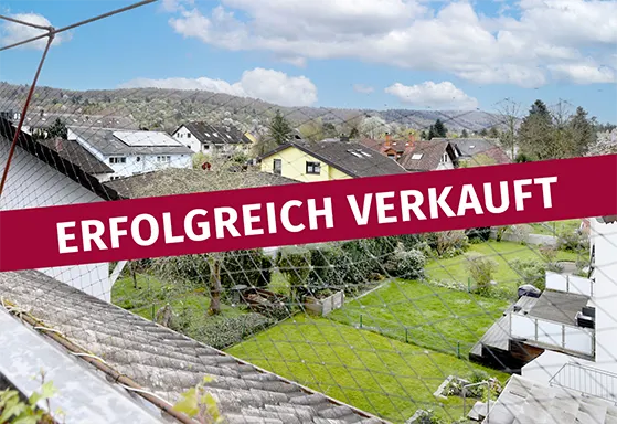 Sch&ouml;ner Wohnen in Durlach mit Blick in die Erleng&auml;rten und auf den Bergwald