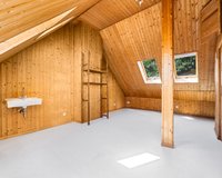 ausgebauter Dachboden -Yoga-Studio...?