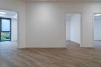 Bereits Fertiggestellte Praxisfläche als Vergleich