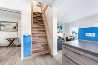 Treppe zum Dachgeschoss