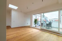 Living room with balcony 
