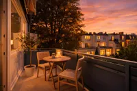 Balkon 3D Möbel