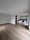 Wohnzimmer mit Blick auf Küche