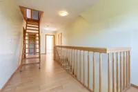 Flurbereich mit einer Treppe zum Dachboden