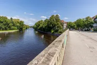 Die Alster vor der Tür