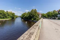 Die Alster vor der Tür