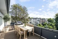 Dachterasse Wohn- Essbereich 3D Möbel