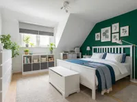 Schlafzimmer Musterfoto