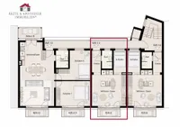 Grundriss Wohnung 13