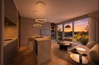  Dämmerung  Wohn- und Essbereich