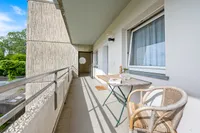 Laubengang/Balkon - mit Abendsonne! 