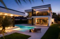 Villa by night
